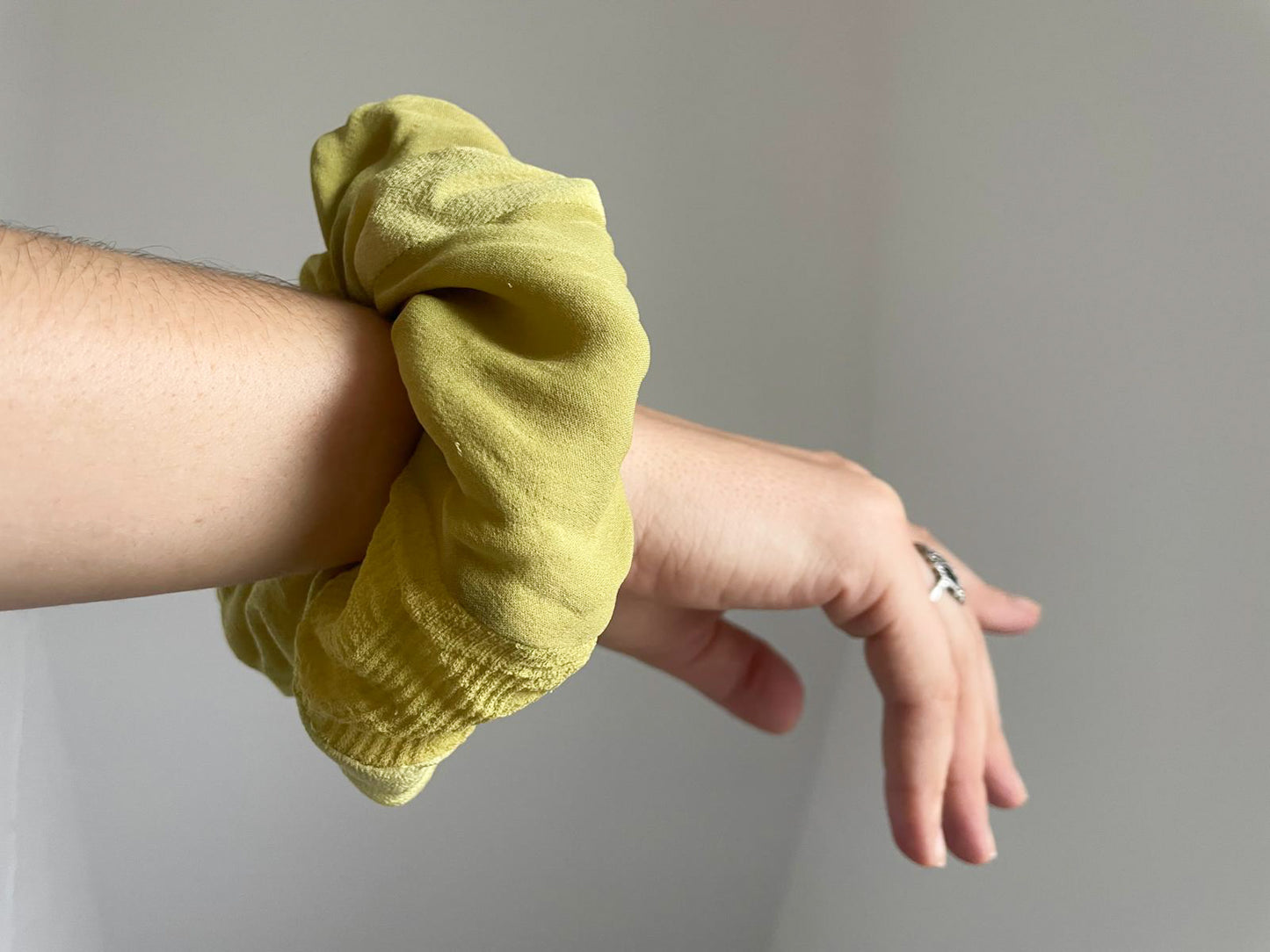 The Chartreuse Scrunchie