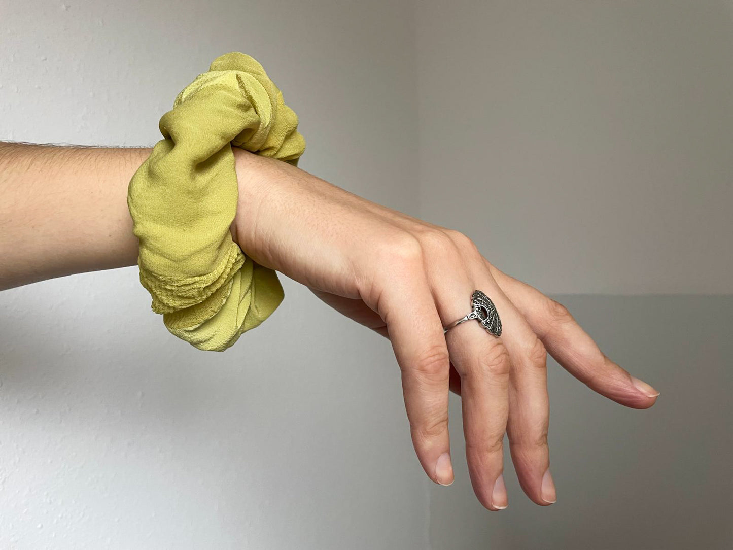 The Chartreuse Scrunchie