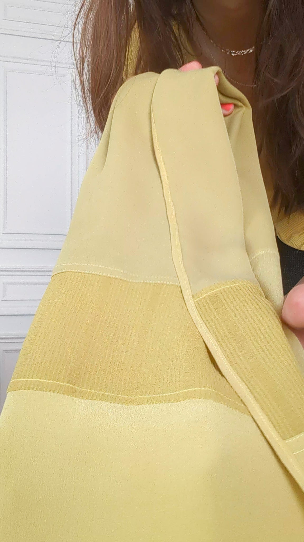 The Silk Scarf in Chartreuse